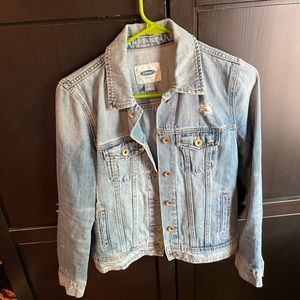 Old navy jean jacket light wash